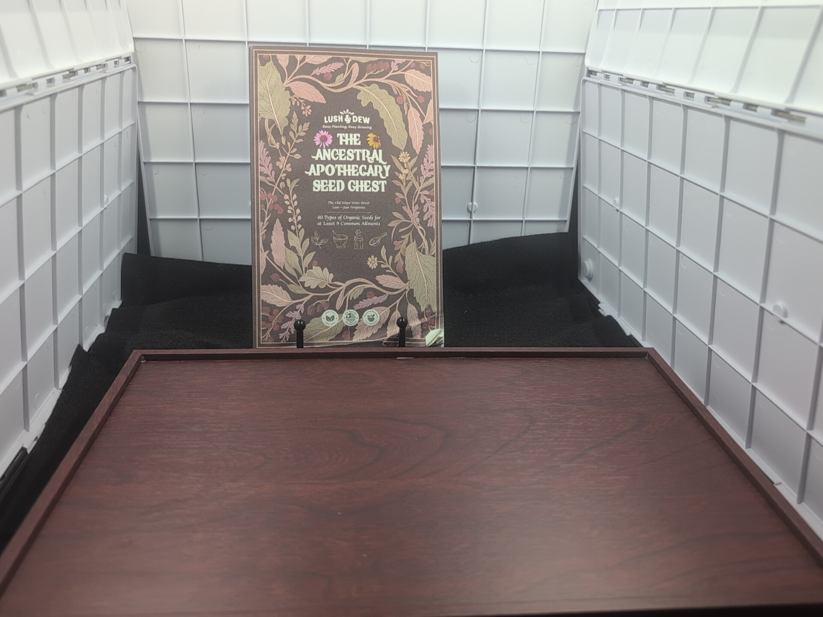 Medicinal Herb Seed Chest 36 000+ Non GMO Survival Kit Lush&Dew Ancestral Gifts