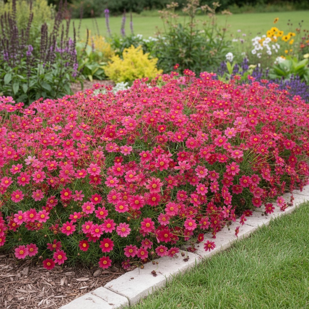 500 Pink Coreopsis Seeds – Bright Pink Blooms for Colorful Summer Gardens