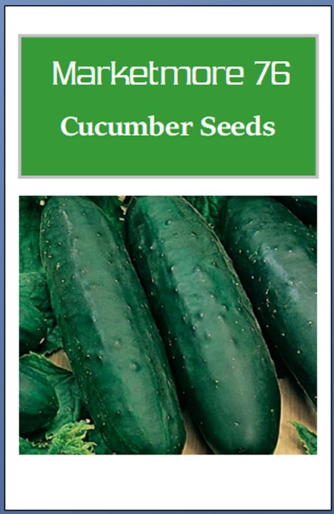 Marketmore 76 Cucumber Seeds | NON-GMO | Heirloom | Fresh Garden Seeds