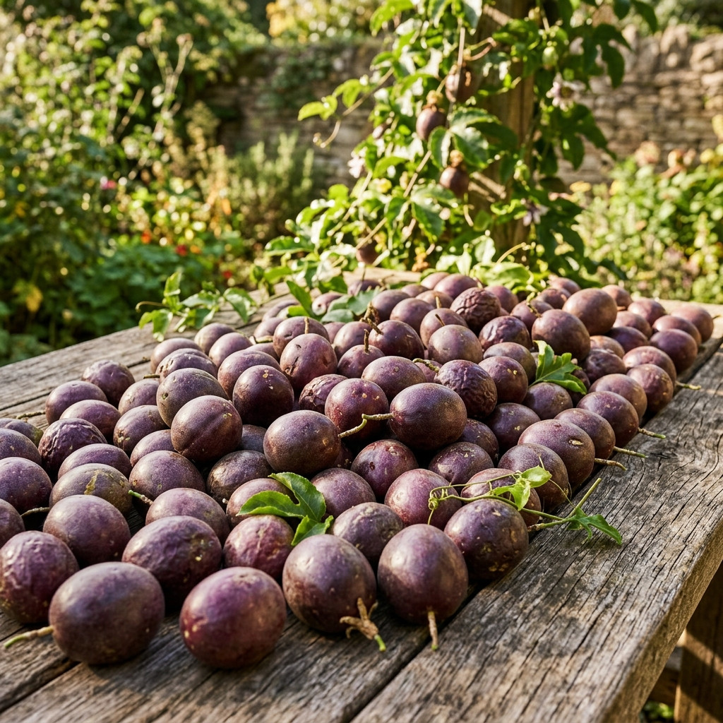 50 Purple Passion Fruit Seeds Tropical Vine Seeds for Planting in Your Backyard