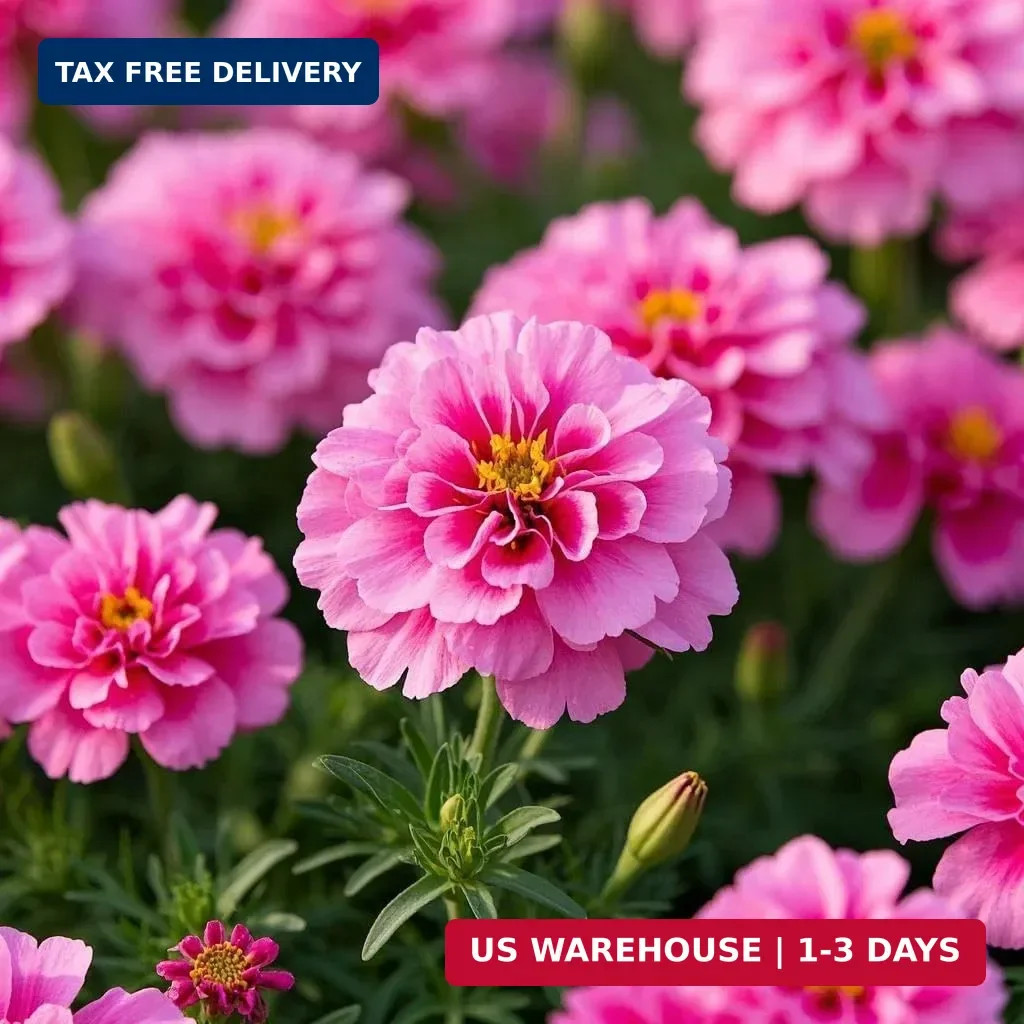 900+ Annual French Marigold Garden Flower Mix Flower Seeds for Planting Garden D
