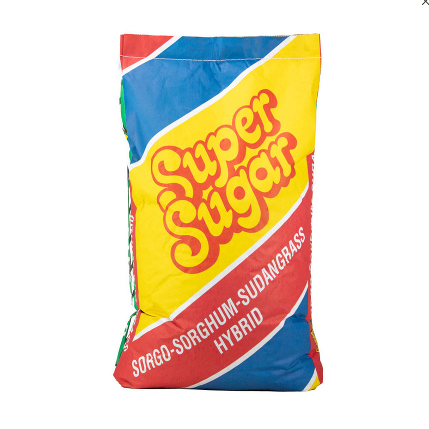 Super Sugar Sorghum-SundanGrass Hybrid Seed 50 lbs