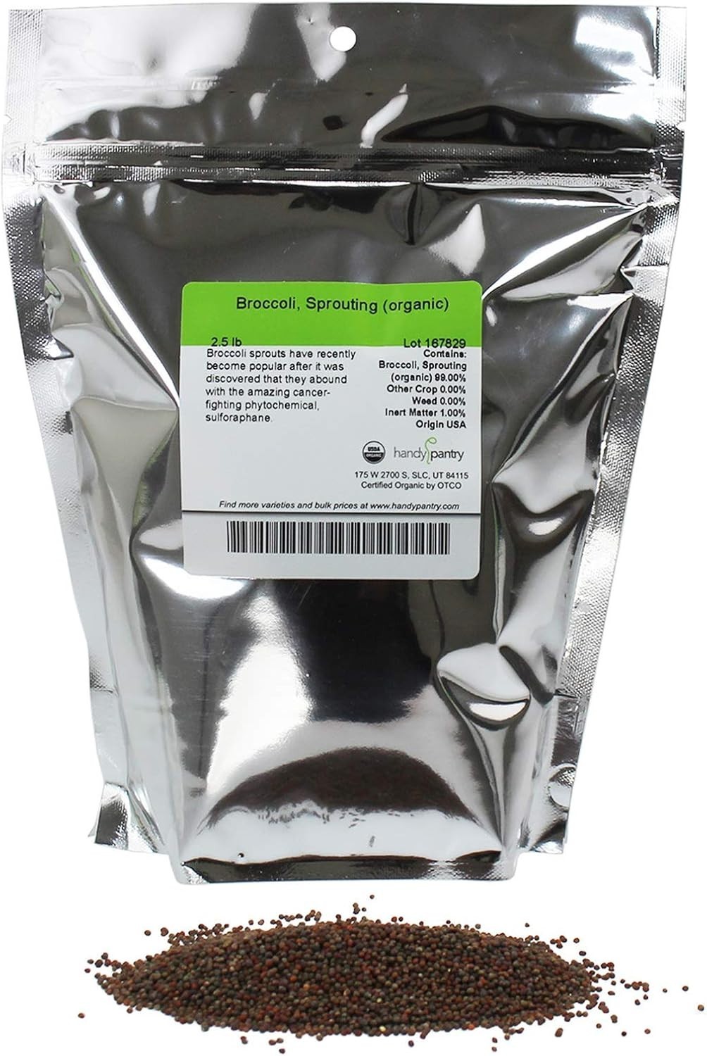 Organic Broccoli Sprouting Seeds – High Sulforaphane Power