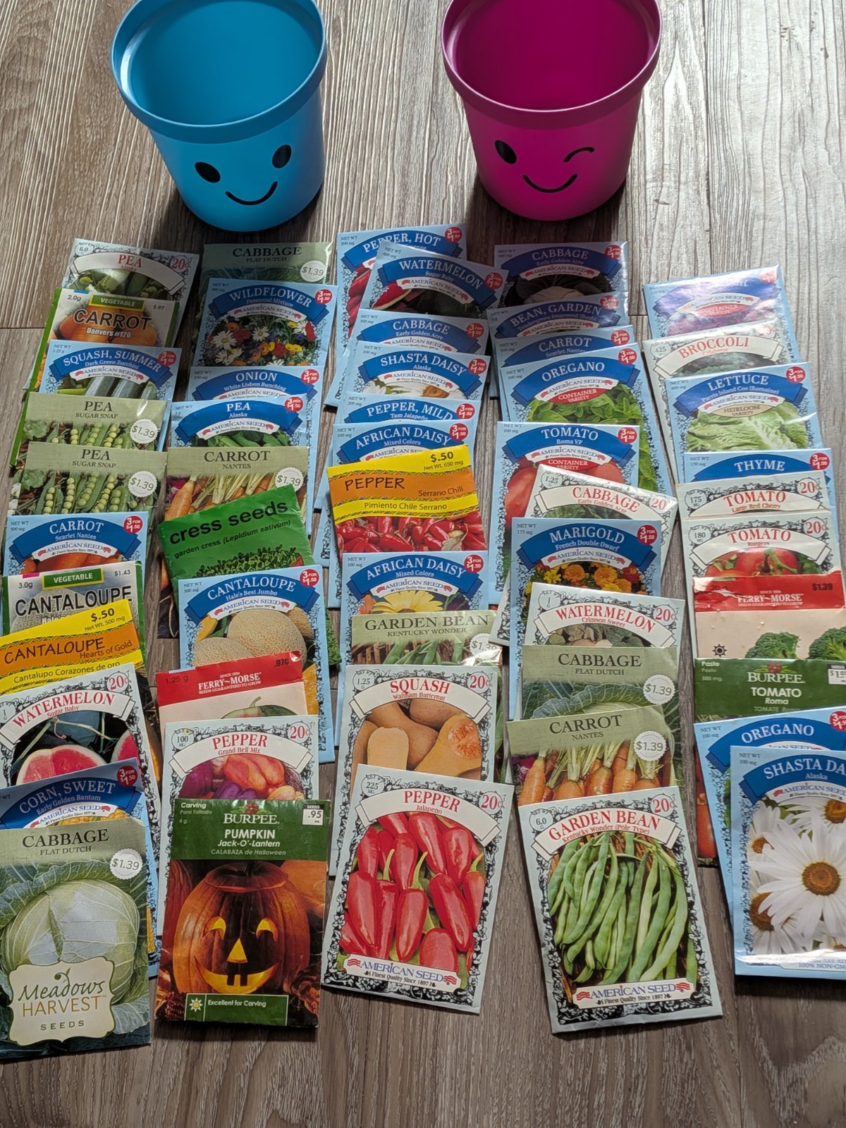 Gardening Seeds Assorted Lot