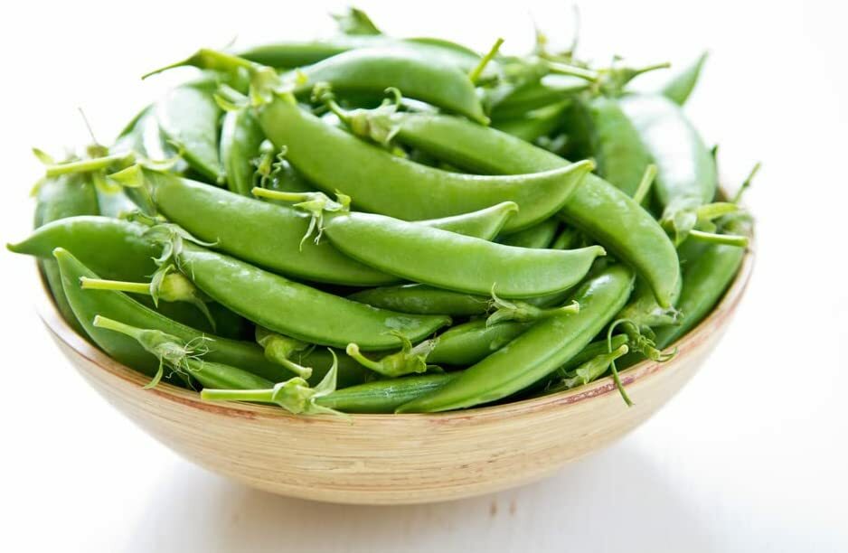 100+ Sugar Snap Pea Seeds for Planting Pisum sativum