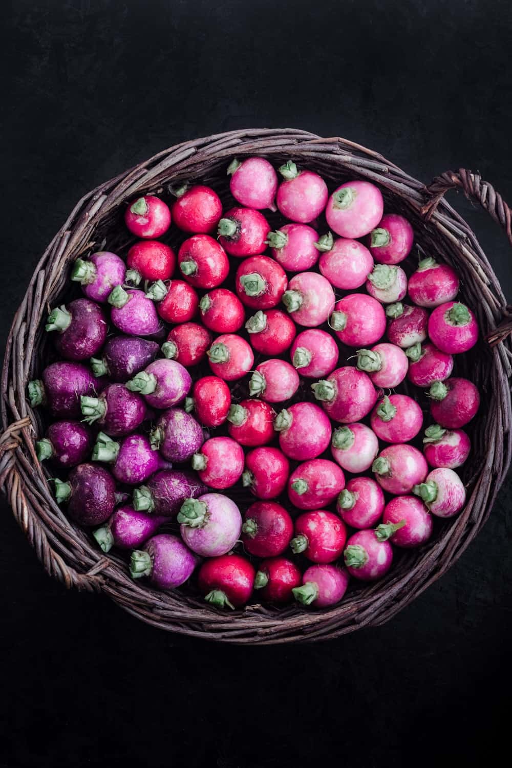 Purple Plum Radish Seeds | Raphanus sativus Purple Radishes Unique Color 2024