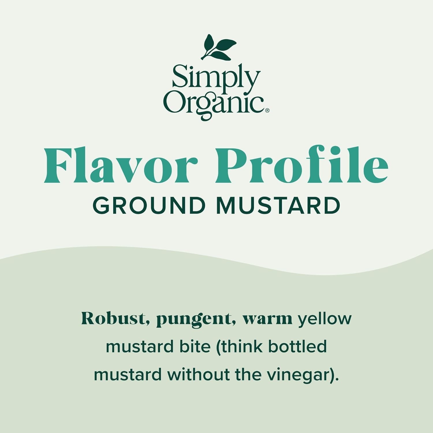 Organic Ground Mustard Seeds, 3.07 Oz | Robust Flavor for Culinary Creations