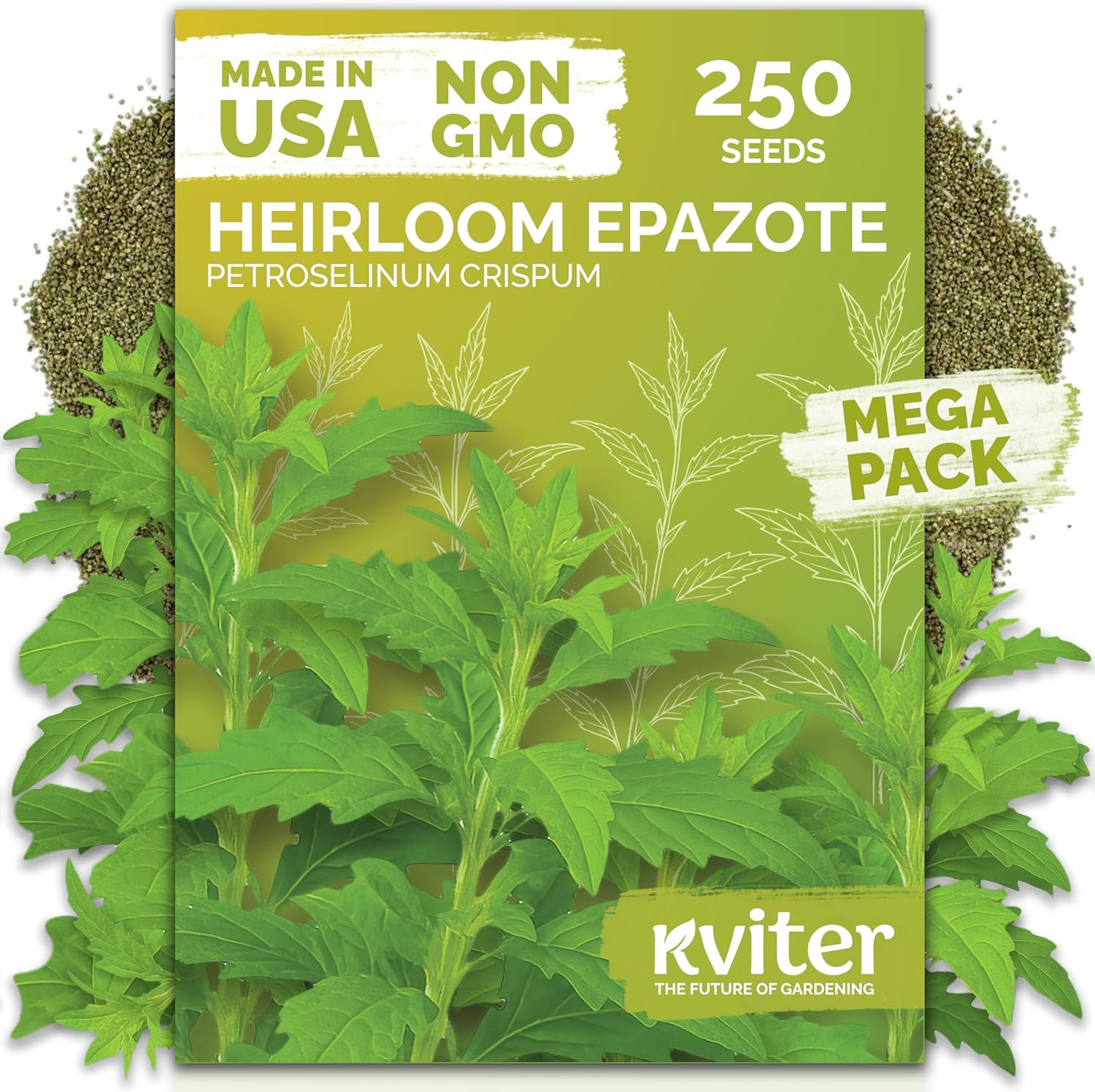 250 Epazote Seeds (Chenopodium Ambrosoides) – Semilla De Epazote Mexicano Heirlo