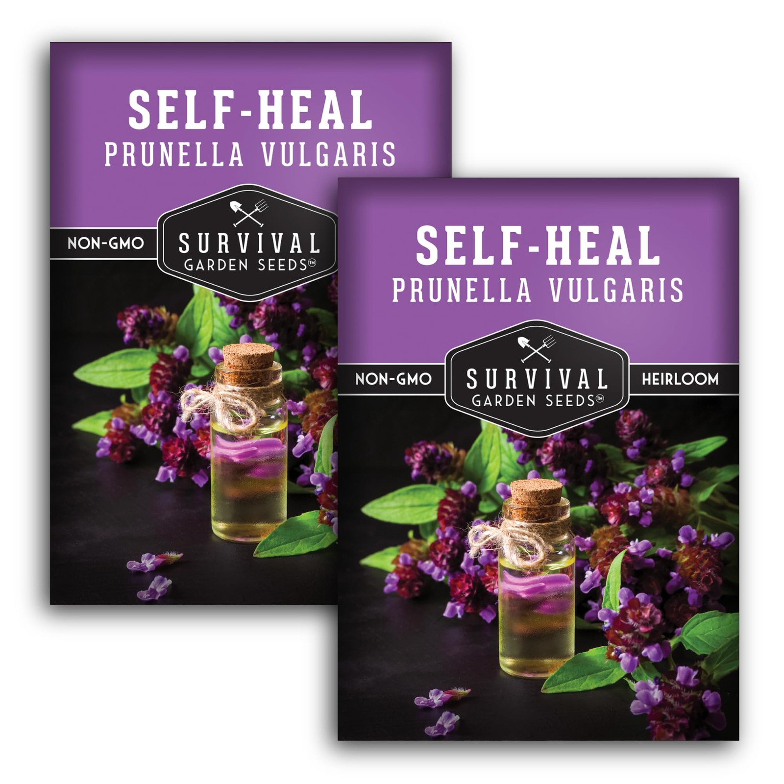 Self-Heal Seeds 2 Packs – Prunella Vulgaris Hardy Perennial Wildflower