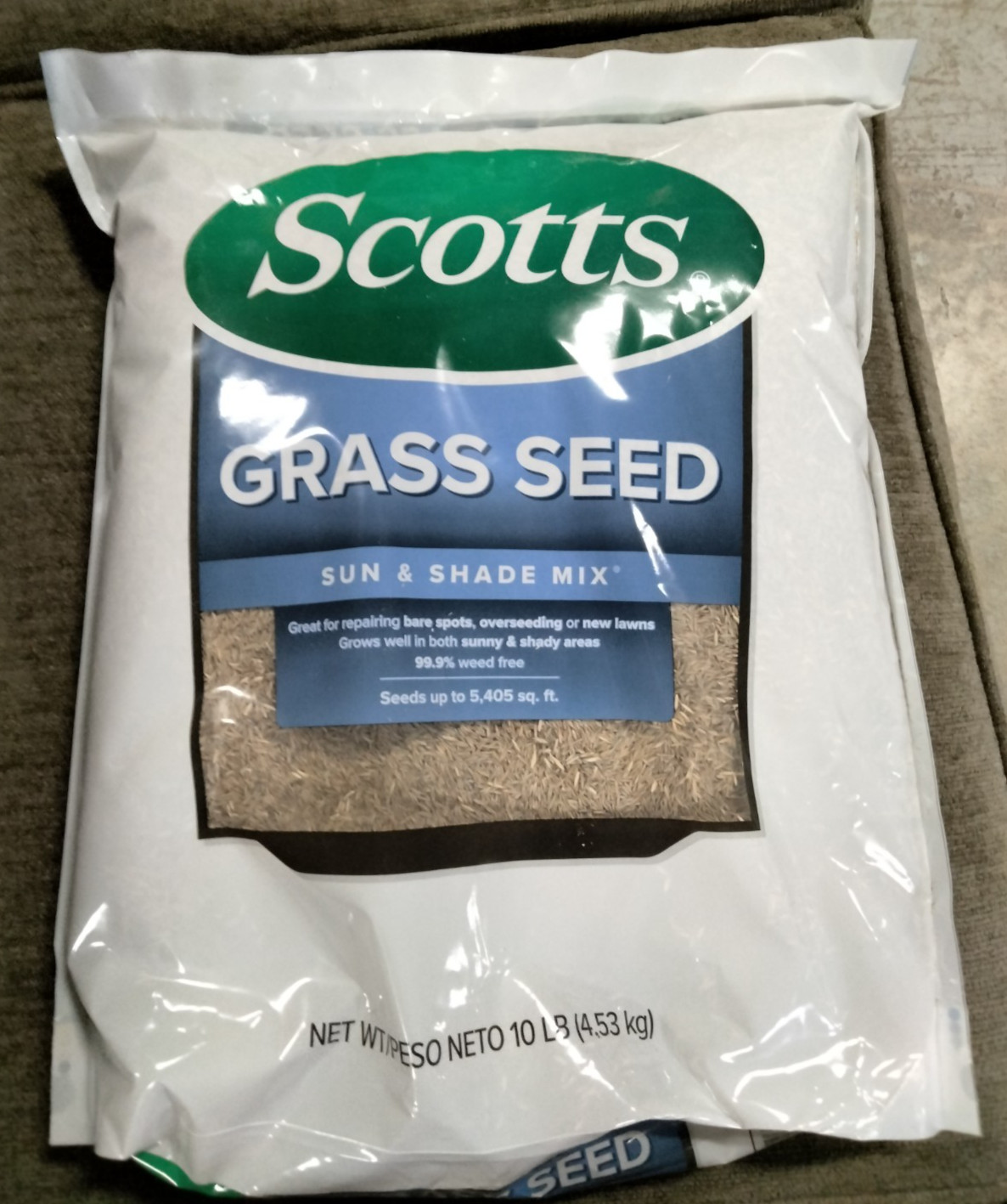 SCOTTS Turf Builder Grass Seed Rapid Grass SUN & SHADE MIX 10 lb