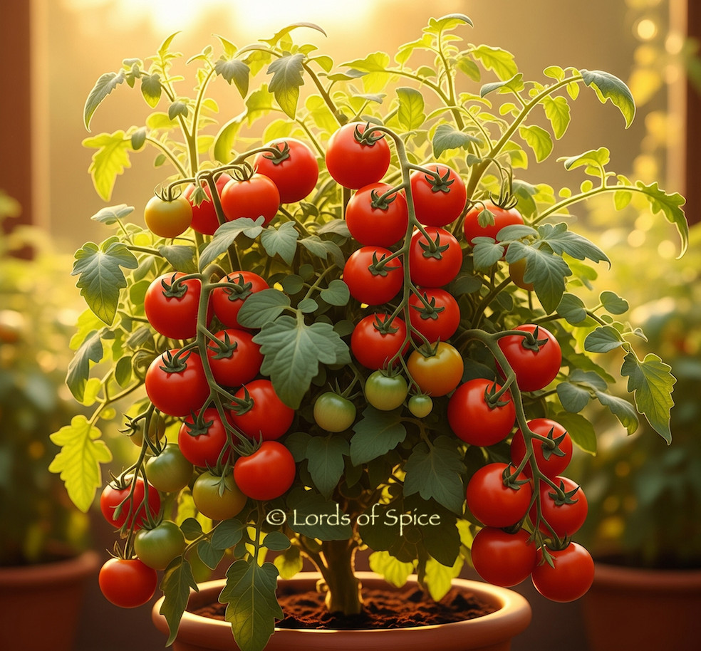 Container Tomato Seeds – COMPACT – Productive – Dwarf Tomato Seeds – USA