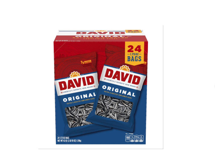 David Original Sunflower Seeds, 1.75 oz., 24 pk. FREE SHIPPING !!!
