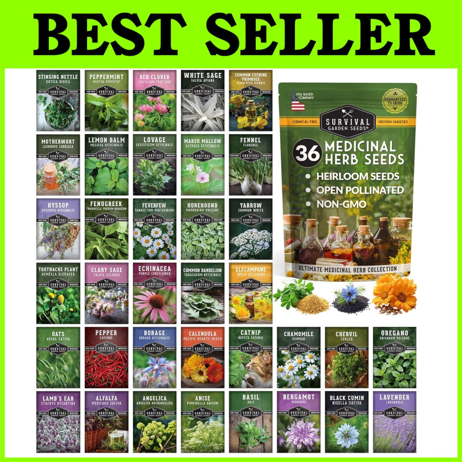 Rare Herbalist Plant Variety Seeds