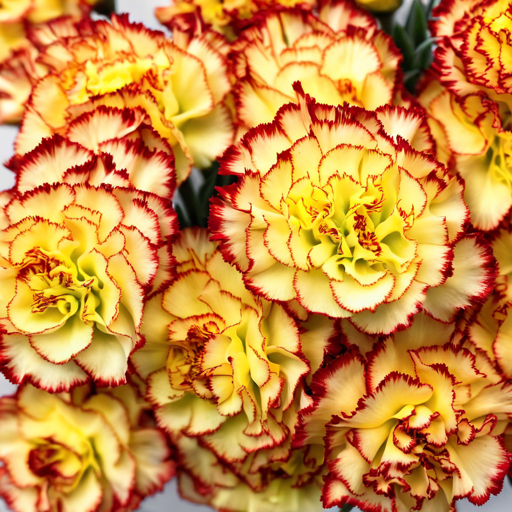 100 Carnation Seeds Dianthus Flowers Seed Flower Perennial Hardy “Yellow Orange”