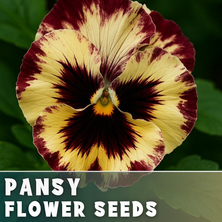 150+ Pansy Seeds (Viola) – Fragrant, Flower Seeds, Annual Seeds, Garden Seeds
