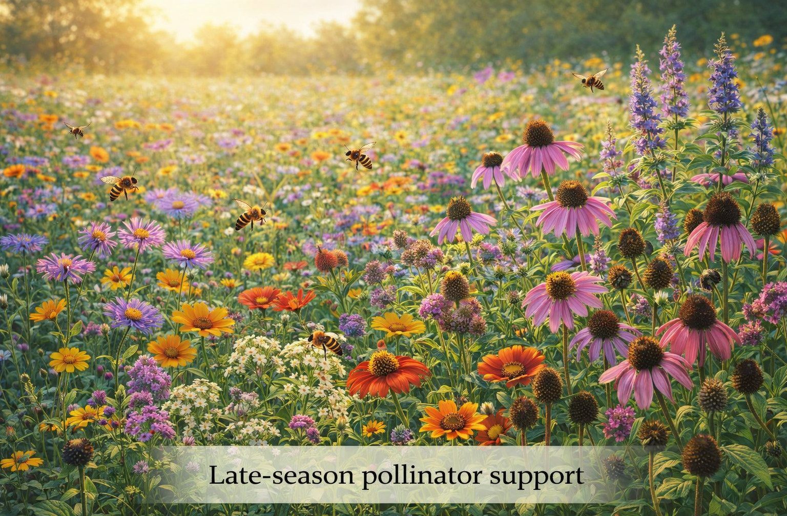 Landscaper’s Pack Super Mix SAVE THE BEES Bulk Wild flowers Non-GMO 3000 Seeds!