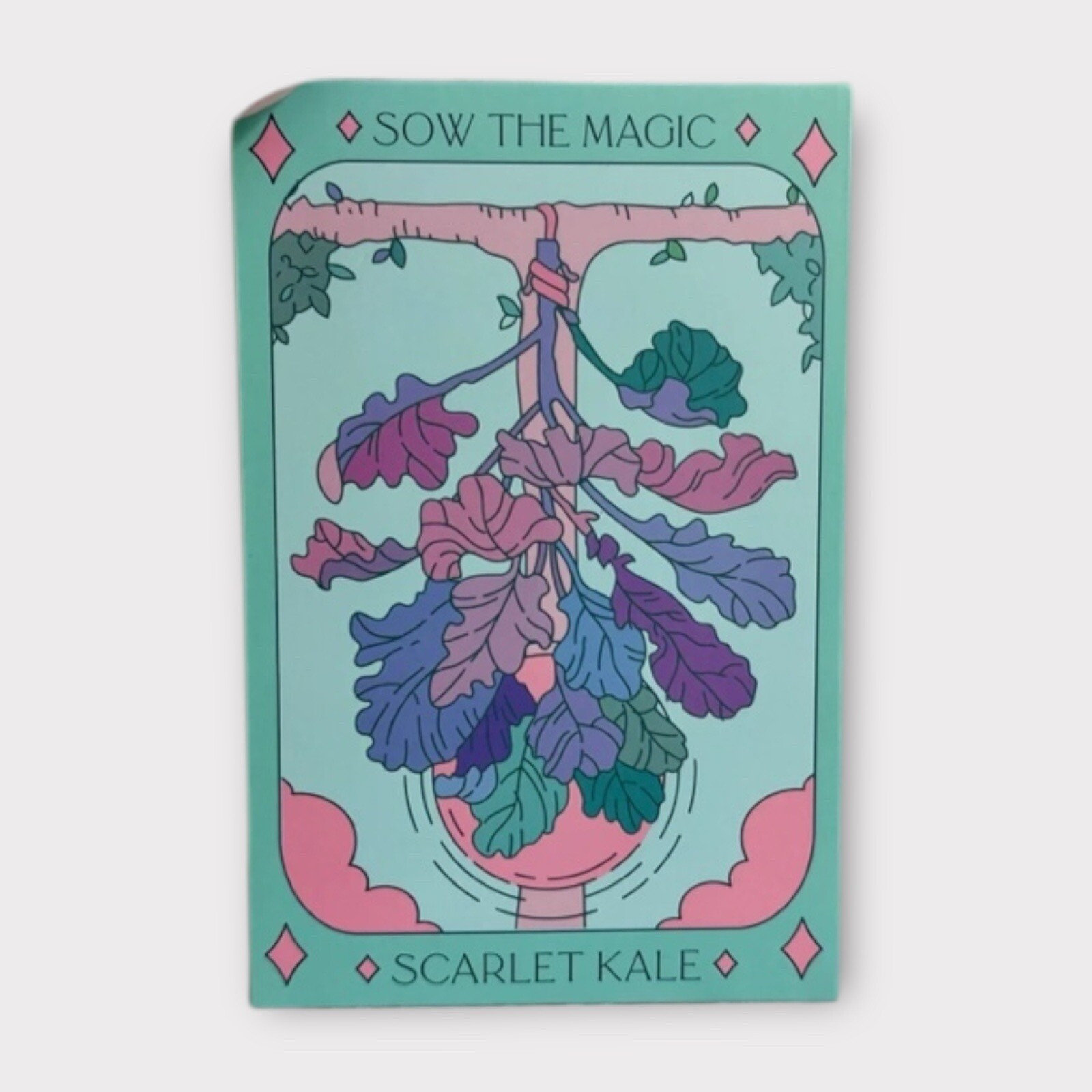 Sow The Magic – Scarlet Kale Seeds – Tarot Seeds Gift Packet