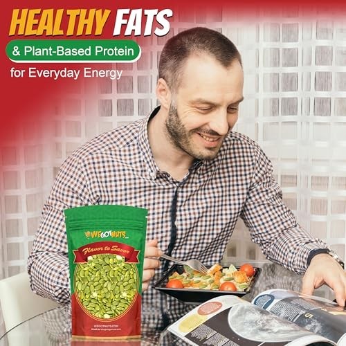 Pumpkin Seeds 4 Lbs Raw Pepitas No Shell Non-GMO No Preservatives for Baking