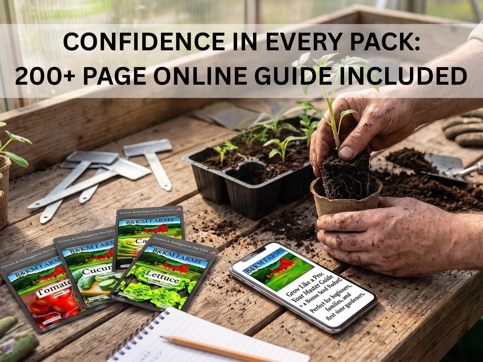 🌿 50 Heirloom Seed Varieties – Pick Your Own! Non-GMO Vegetable, Fruit, Herb &
