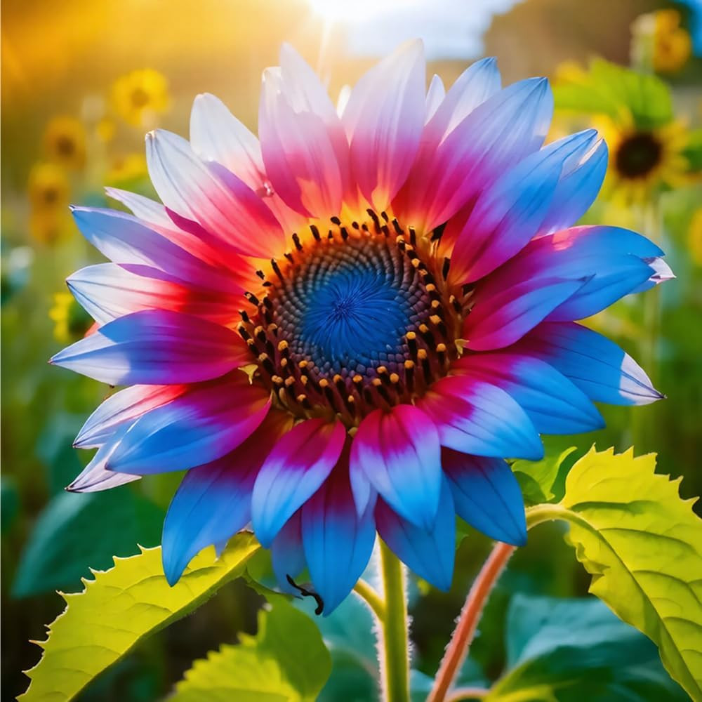 Multi-Colored Sunflower Seeds for Planting,100+ Rare Sunflower Seeds to Plant No