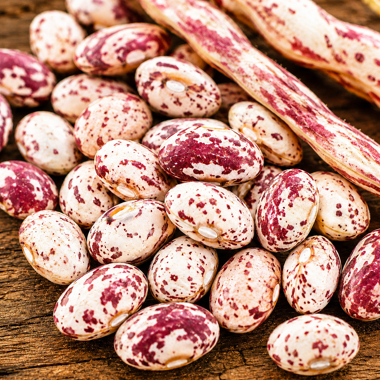 Vermont Cranberry Shell Bean Seeds – Heirloom Bush Bean – 25 seeds