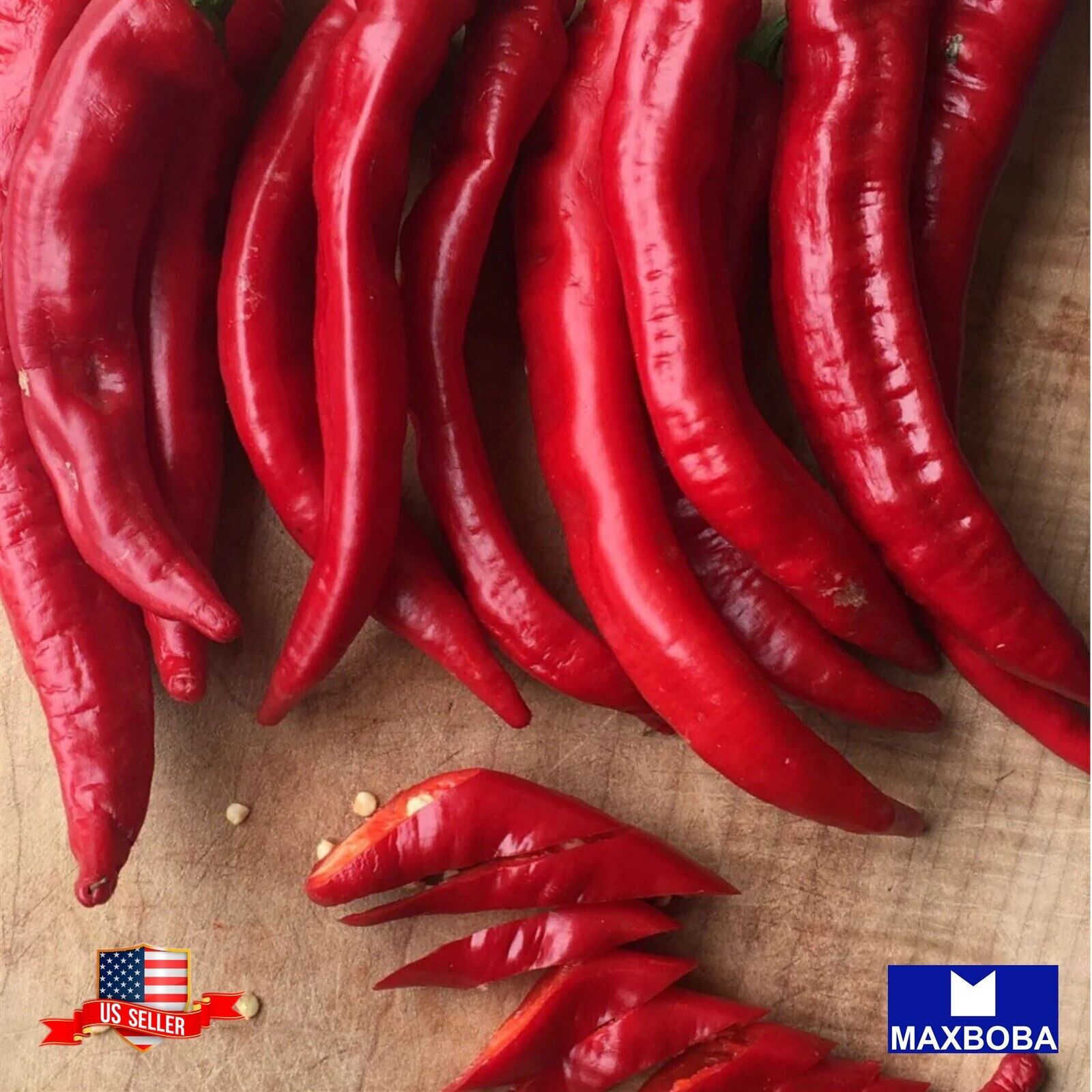Pepper Seeds Sweet Jimmy Nardello Heirloom Vegetable Non-GMO