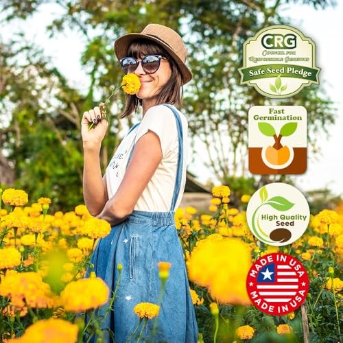 Fragrant Wildflower Seeds Mix – 1oz, Aromatic Annual and Perennial Wildflower