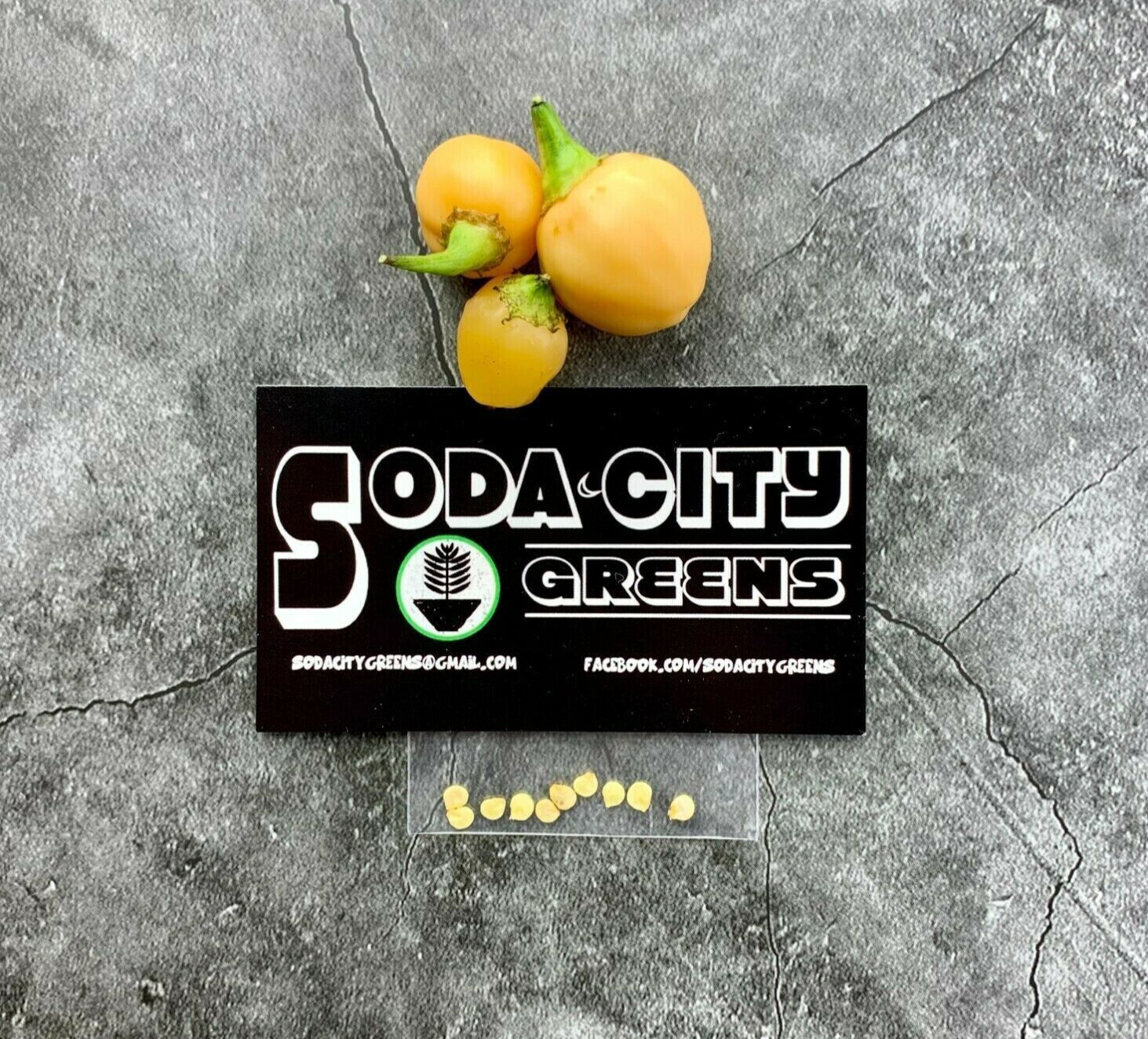 Sugar Rush Peachadew Pepper Seeds 10+