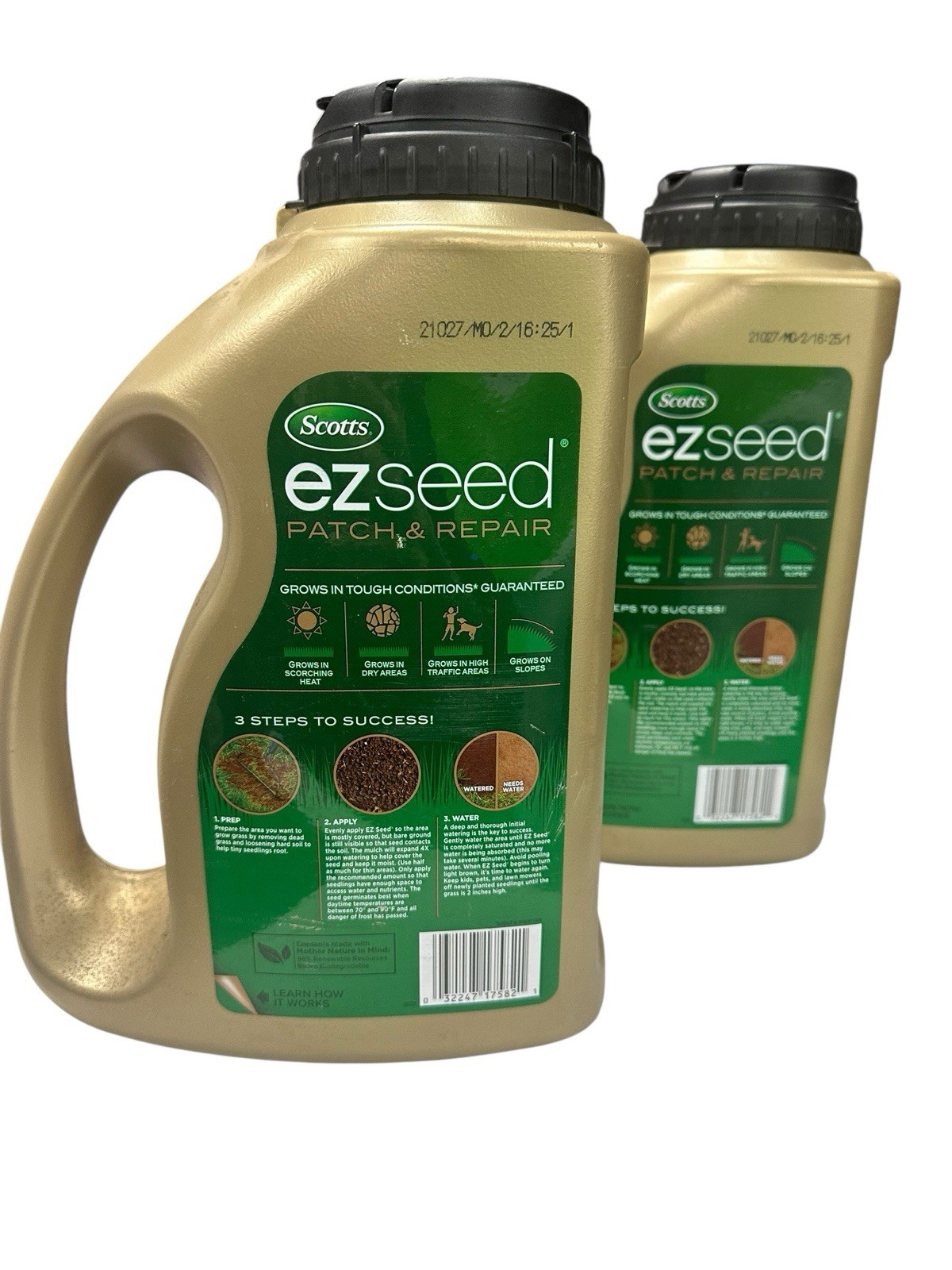 Scotts EZ Seed Patch & Repair Bermuda Grass 3.75 lb Grass Seed Sealed NEW