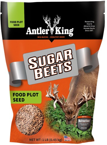 Antler King AKSB1 Sugar Beets Food Plot Seed 1 lb Bag Annual 1/8 Acre