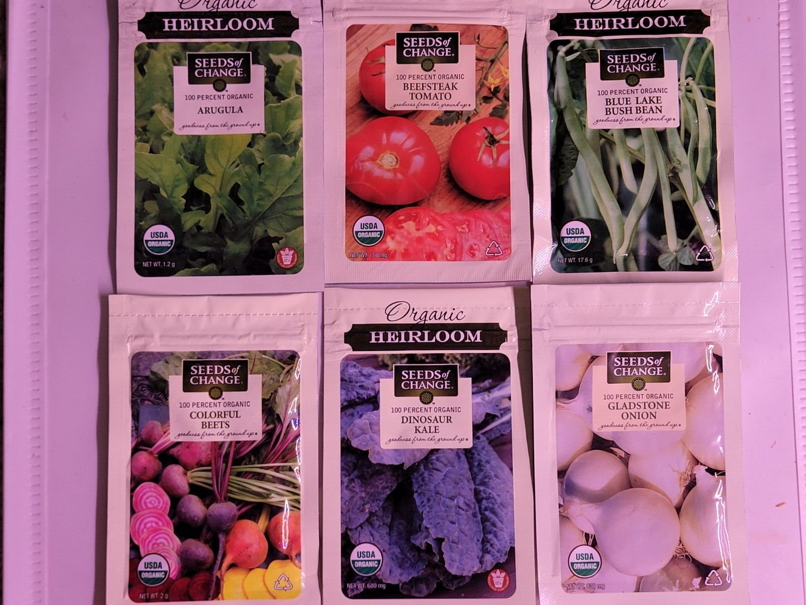 Seeds of Change Vegetable Assortment 2 (2021) New Inventory Guaranteed to Sprout