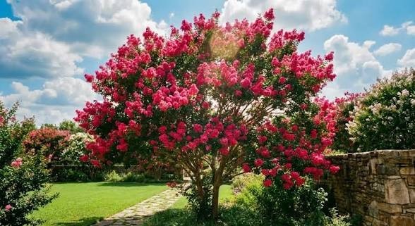 500 Premium Crepe Myrtle Tree Seeds – Easy to Grow – Free Growing Guide Included
