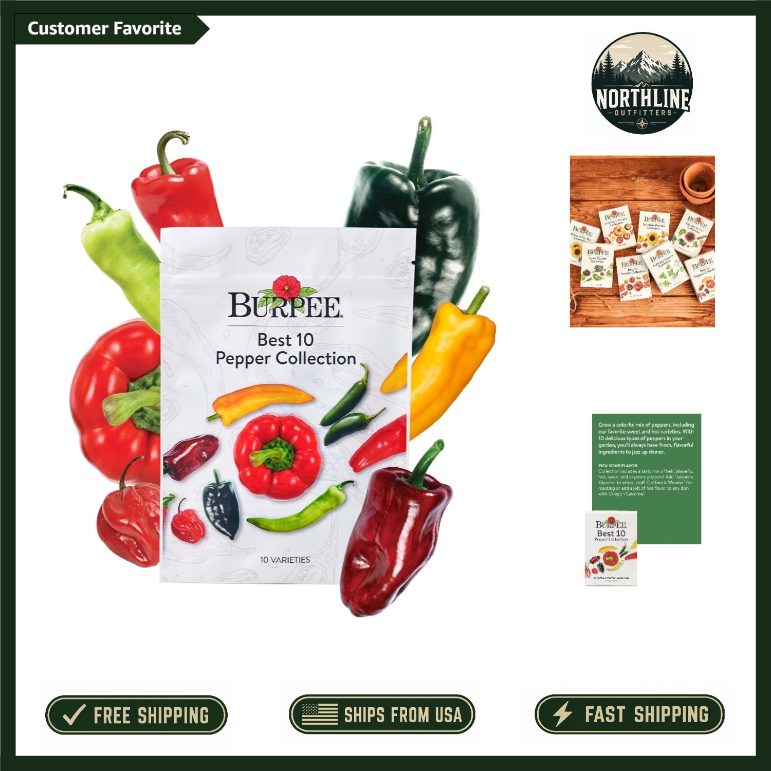 Expertly Handpicked Best 10 Non-GMO Pepper Seeds for Flavorful Harvests