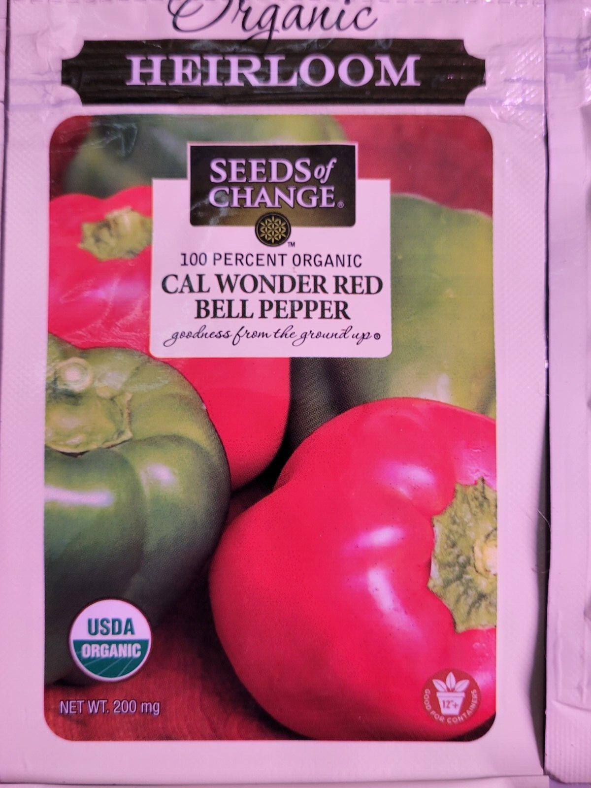 Seeds of Change Vegetable Assortment 7 (2021) New Inventory Guaranteed to Sprout