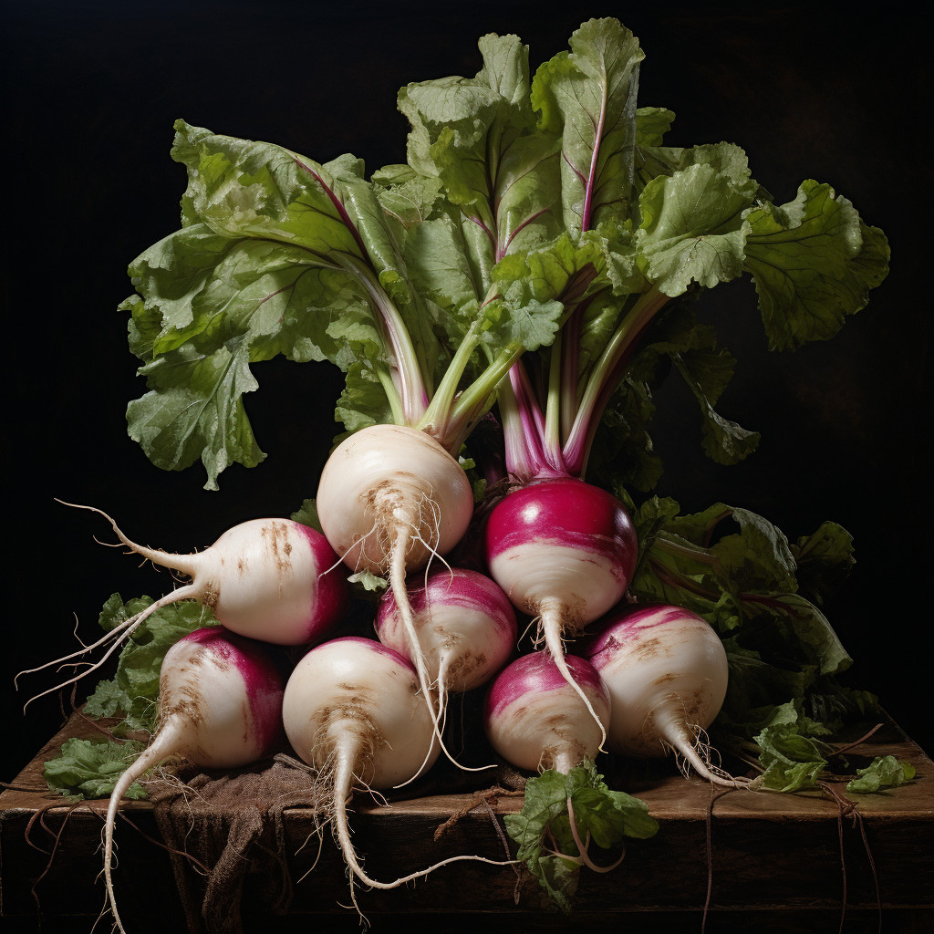 1000+ Purple Top White Globe Turnip Seed – Heirloom – Non-GMO – Open Pollinating