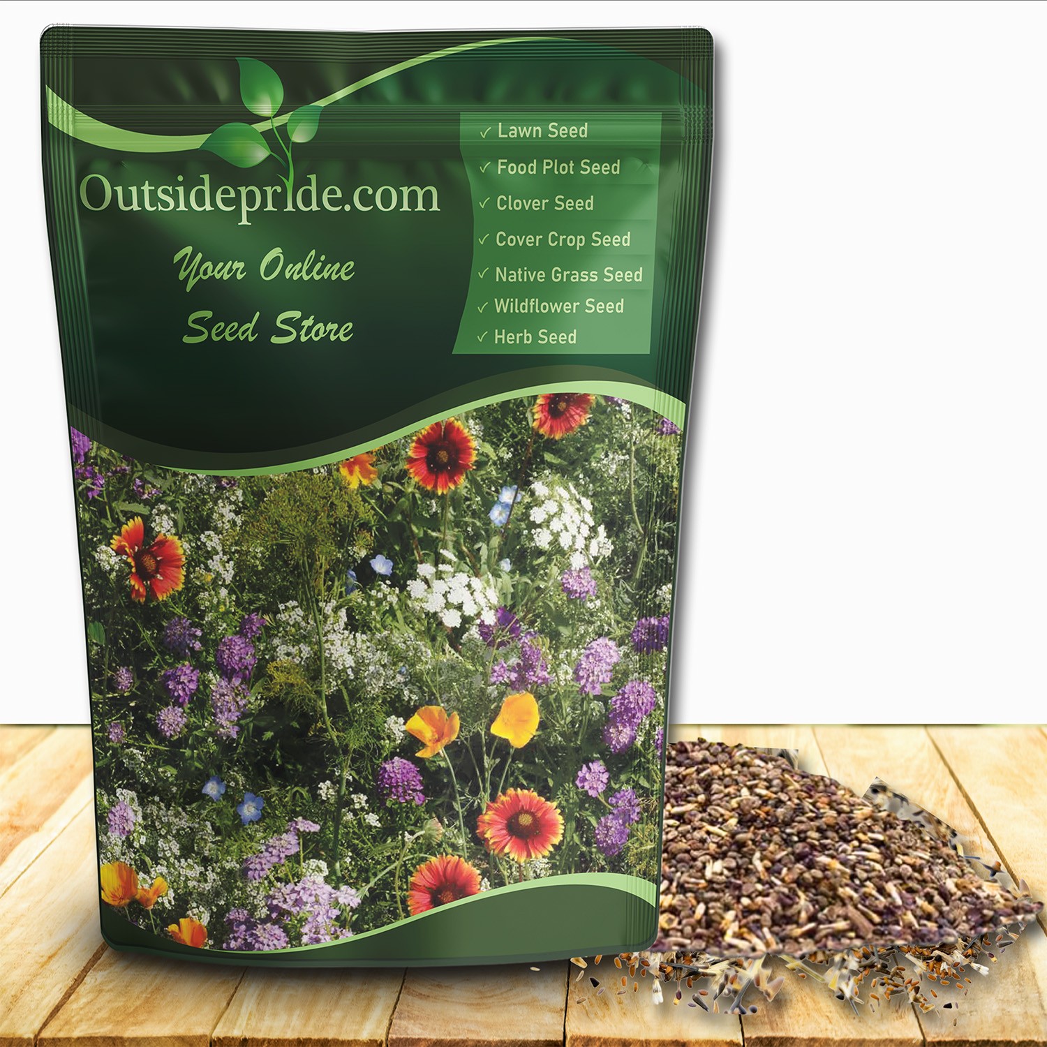 5 LBS Low growing wild flower seed from Outsidepride.