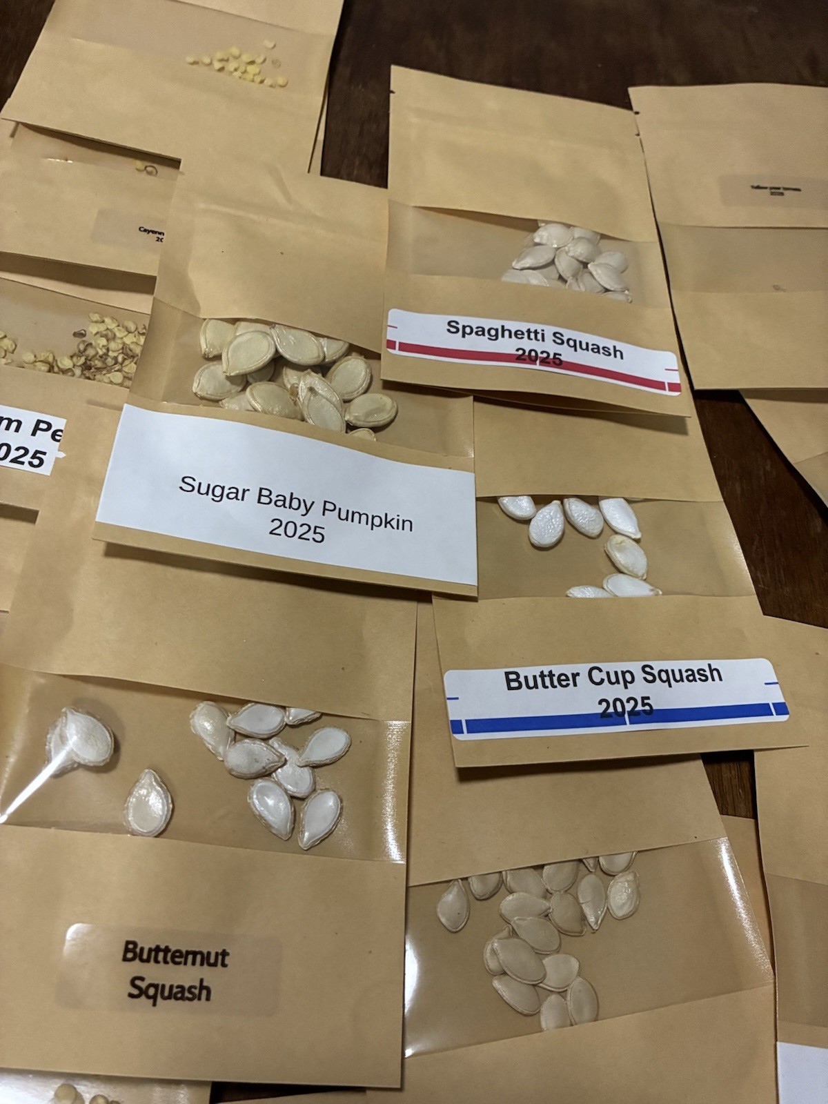 Non-GMO Self Harvested Seeds Bundle of 32 No Spray! See Details! Free Shipping!
