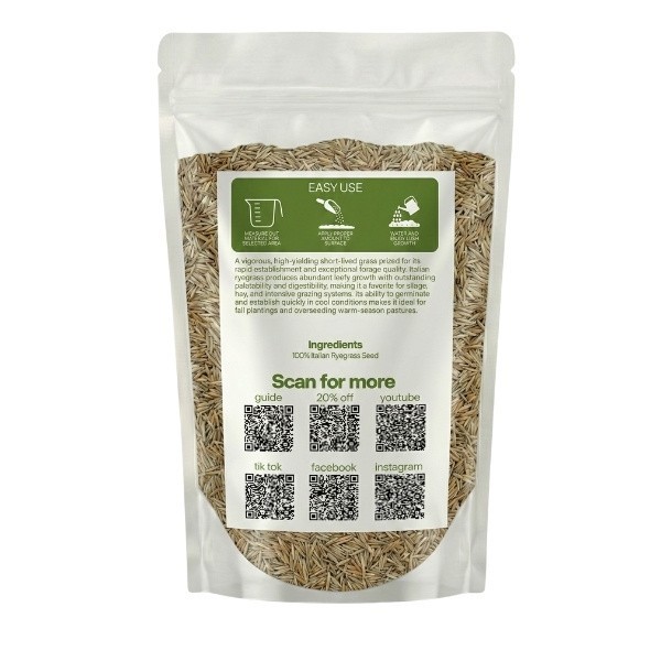 Old Cobblers Farm™ Wicked Tuff Turf Firkin Italian Ryegrass Seed – Fast Growth