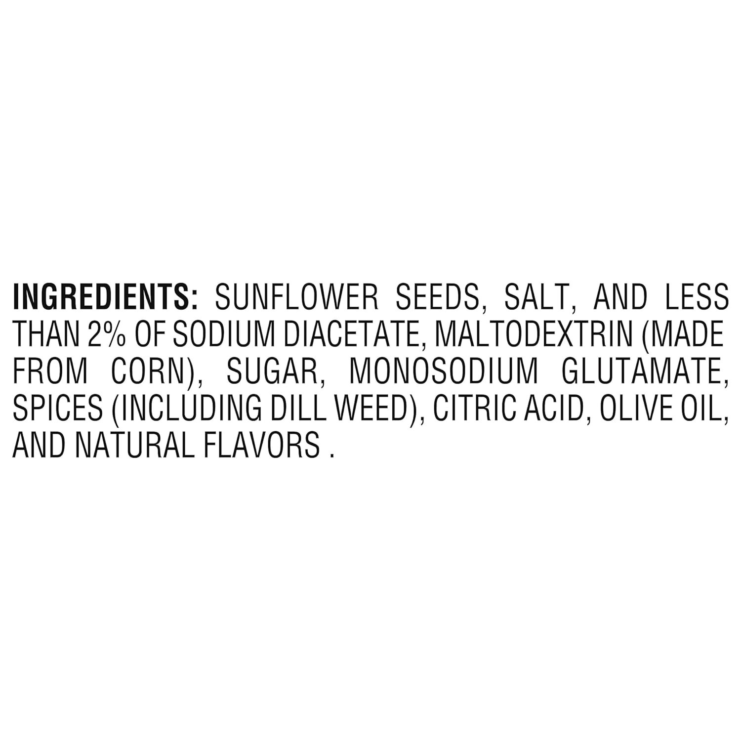 Sunflower Seeds Dill Pickle 6oz Pack of 9 Roasted High-Quality Snack
