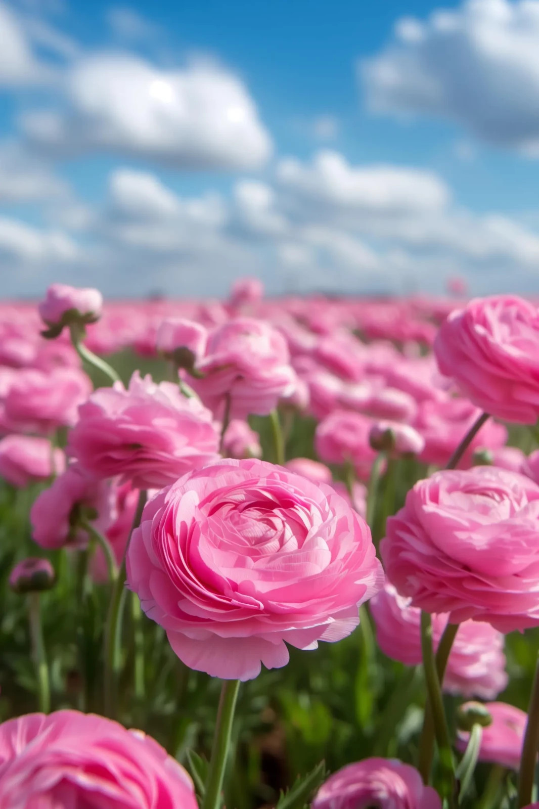 Ranunculus Flower Bulbs 12 Rainbow Mix Corms Peony Rose Butterfly Garden Flowers