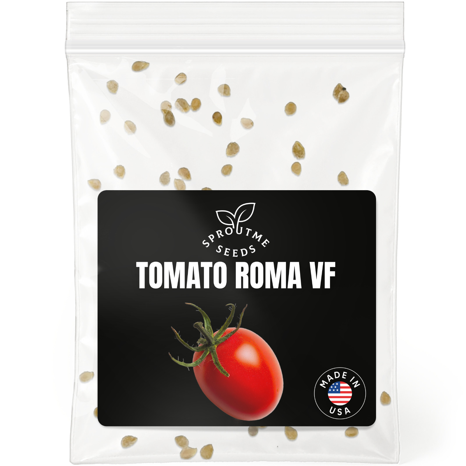 Roma VF Tomato Seeds 50+, Heirloom Non-GMO, Paste Tomatoes for Sauce