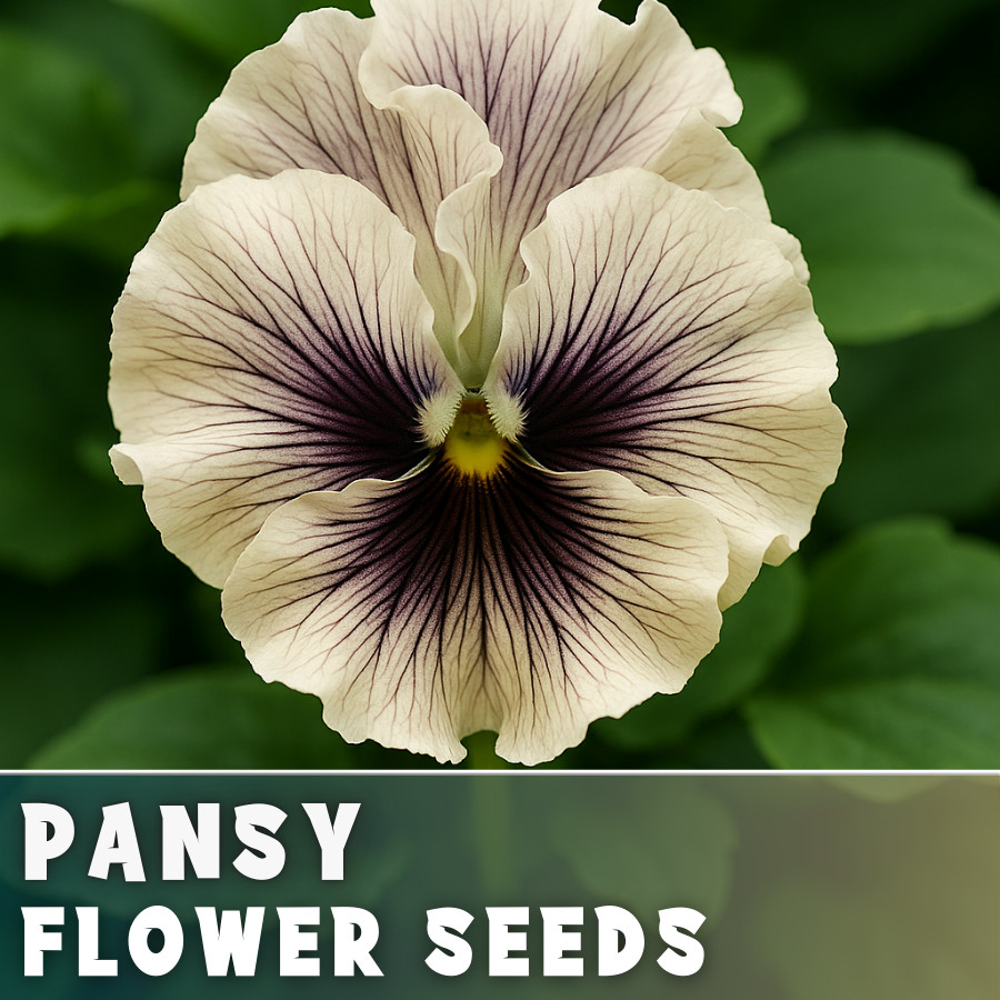 150+ Pansy Seeds (Viola) – Fragrant, Flower Seeds, Annual Seeds, Garden Seeds