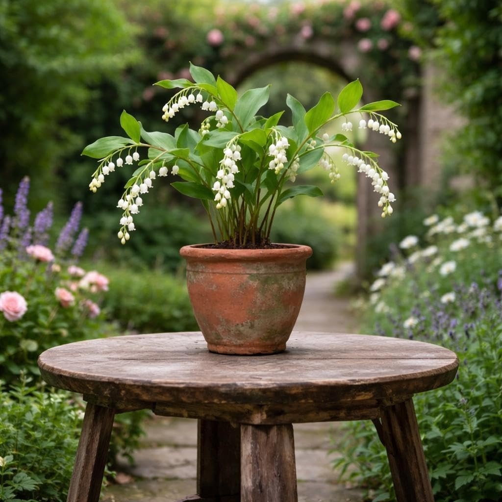 18 Solomon’s Seal Seeds, Polygonatum Perennial Flower Seeds for Shade Garden, El