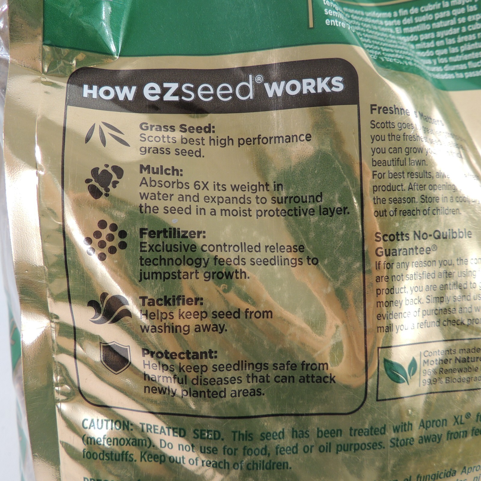 Scott’s Scotts EZ Seed Bermuda Grass Patch & Repair Seed Mulch & Fertilizer