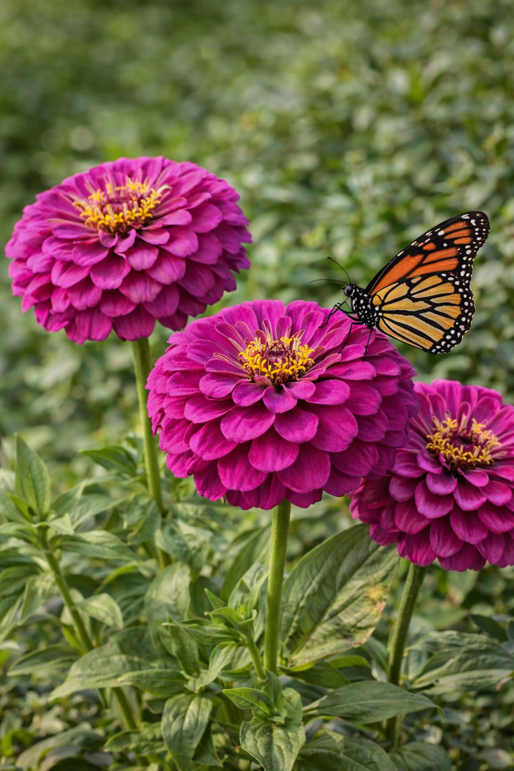 Purple Prince Zinnia Seeds – Bold Magenta Blooms Easy Grow Heirloom