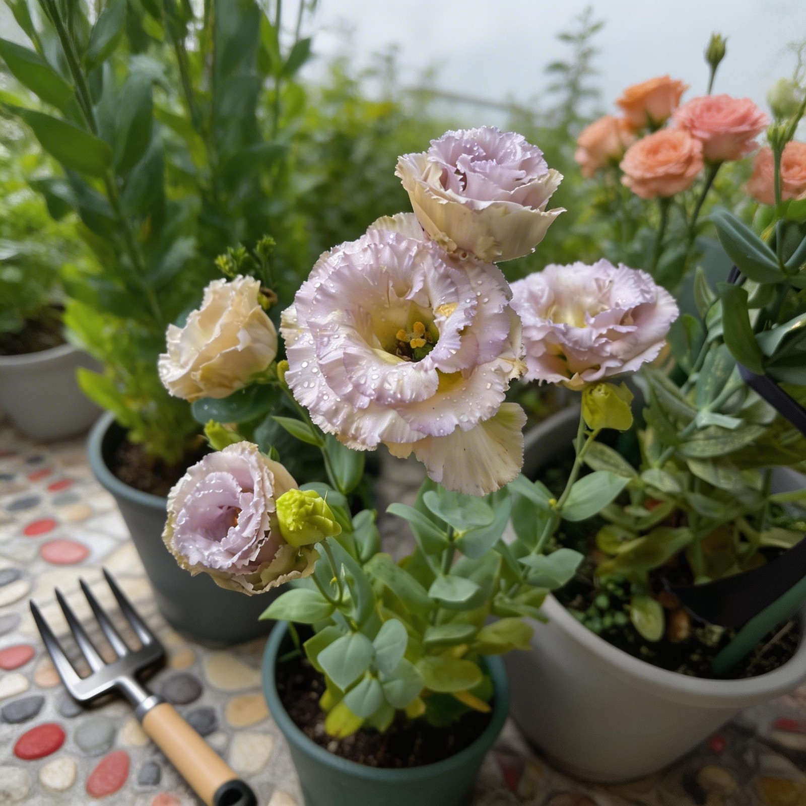 800 Pcs Lisianthus Seeds – Suitable for Outdoor Garden & Container Planting