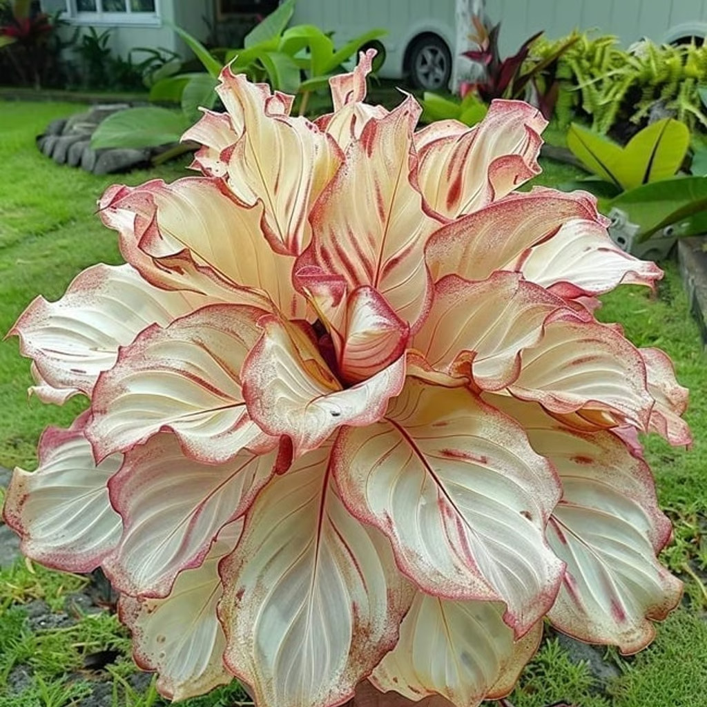 25+ Red Ash Calathea Seeds for Garden Planting – USA – FREE SHIPPING!