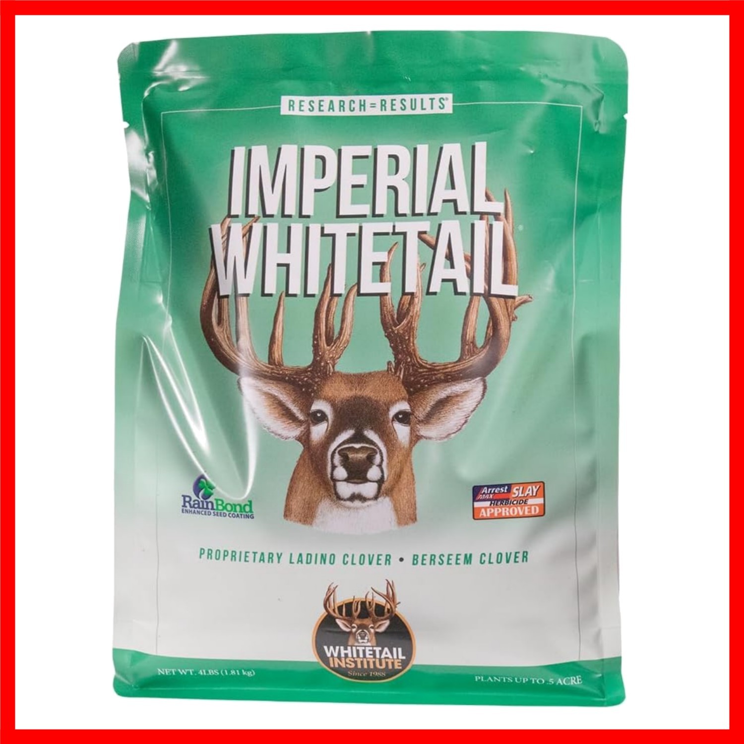 Imperial Whitetail Clover Food Plot Seed – High-Protein Deer Attractant for A…