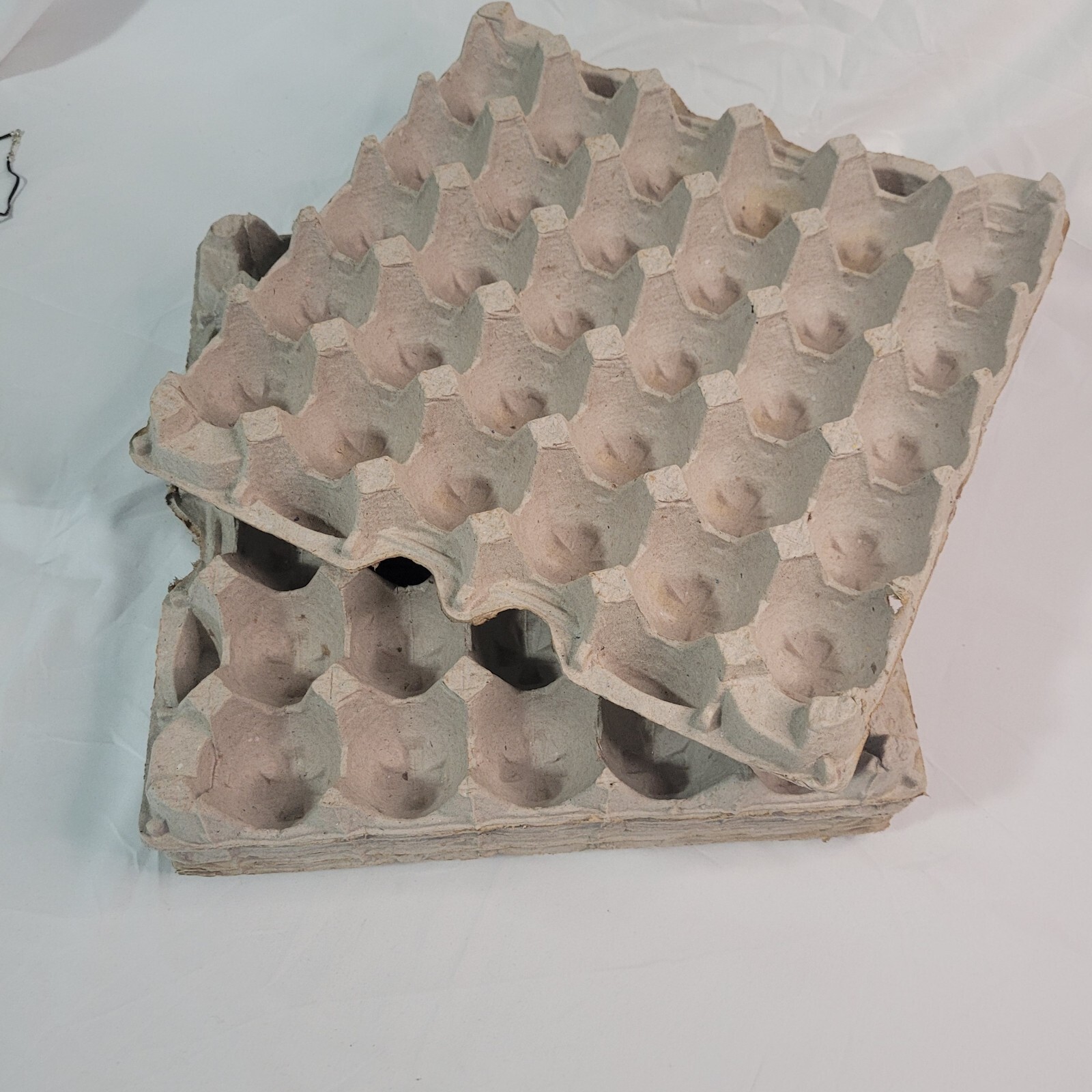 Lot of 6 30-Count Paper Egg Cartons Trays Flats Crafts Garden Pots Plants Seeds 