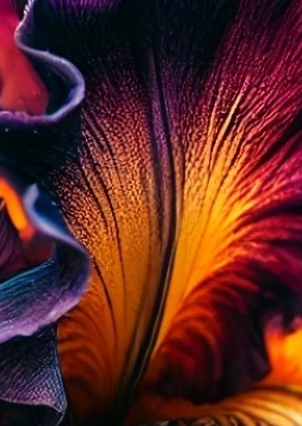 Most Beautiful Rare Iris Rhizome Bulb /Reblooming /Tall Heirloom